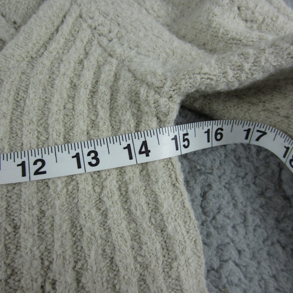 Free people sweater womens S? Cream white Katie‎ Pullover Cropped Y2K Grunge - Picture 11 of 16